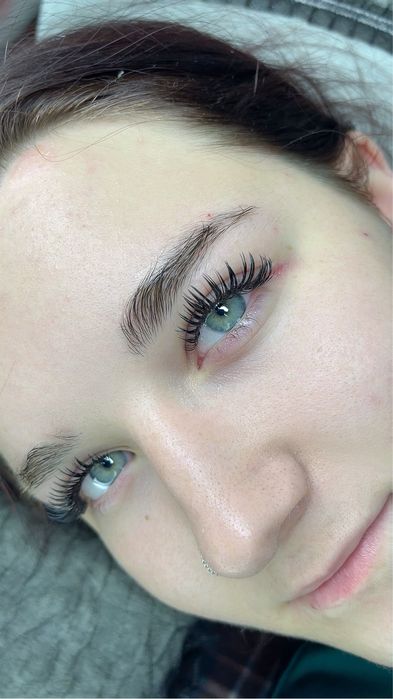 Нарощення вій/ Наращивание ресниц