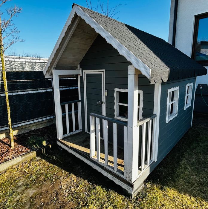 Domek ogrodowy własna solidna konstrukcja