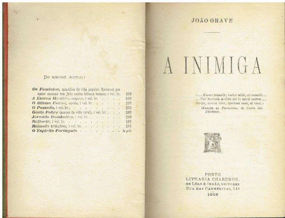 7351 - Literatura - Livros de João Grave 2