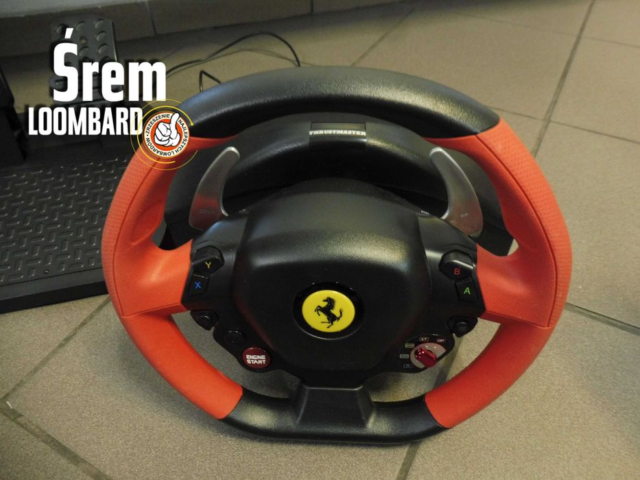Kierownica Thursmaster Ferrari 458, Komplet, Igła Stan!