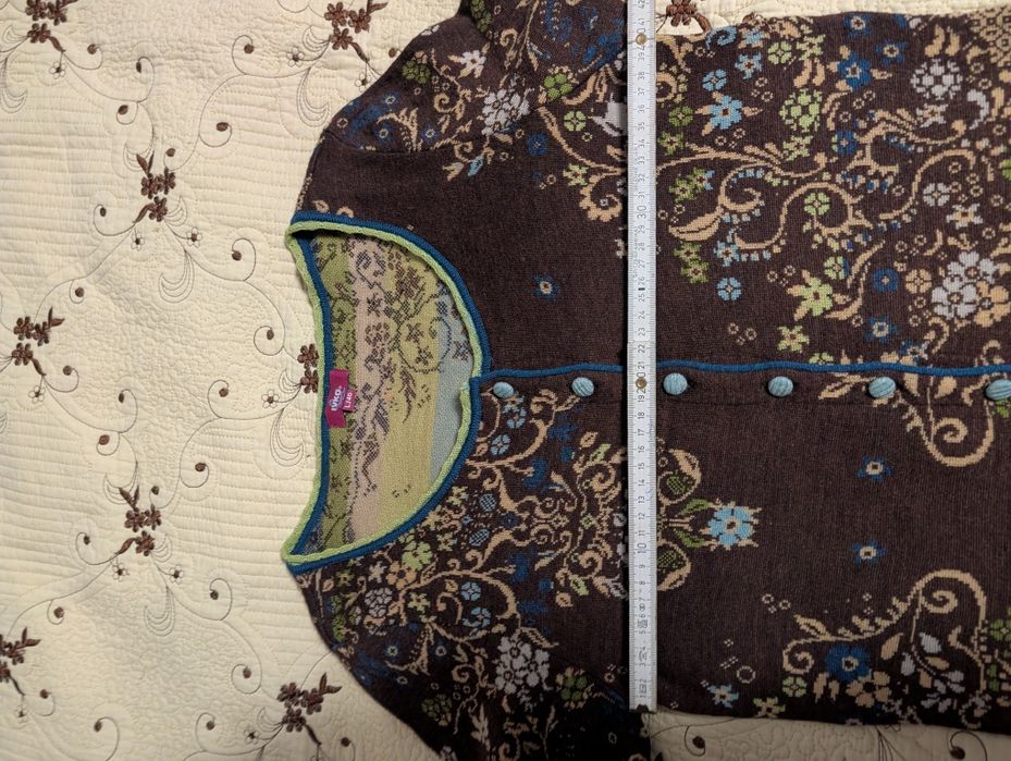 Sweter kardigan IVKO 40 wełna merino