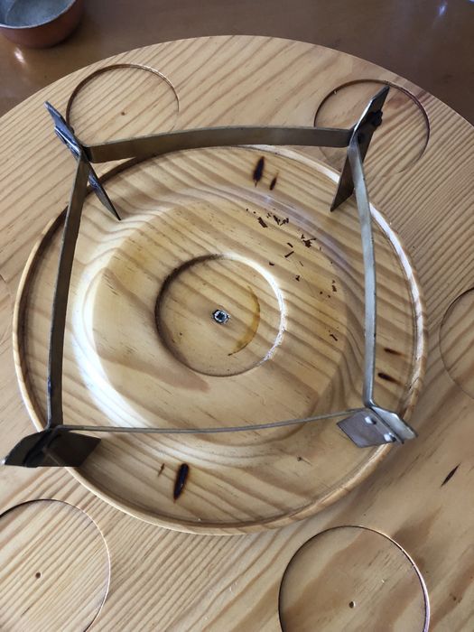 Fondue em cobre para 6