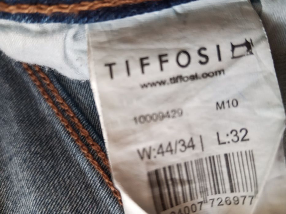 Calças Tiffosi homem, medidas foto