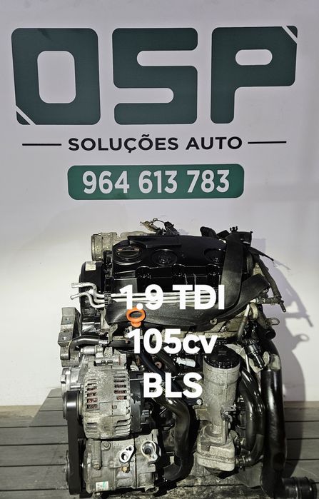 Motor 1.9 tdi ref. BLS