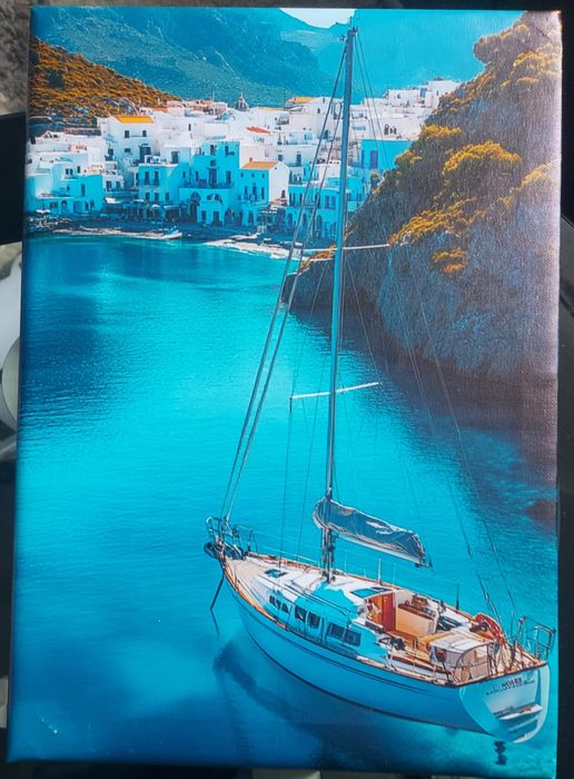 Obraz na płótnie z ramą 24cm X 34cm