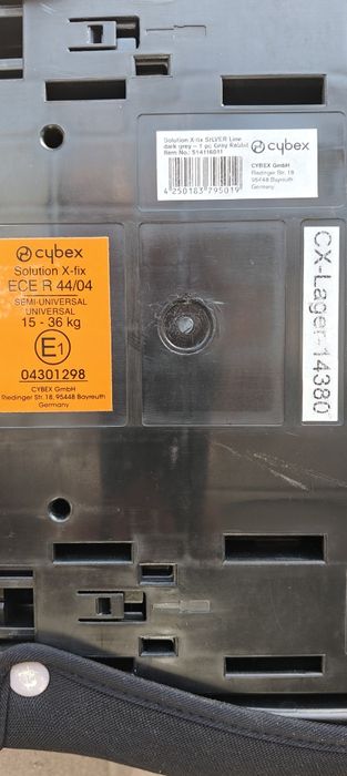 Fotelik samochodowy Cybex solution x-fix 15-36kg