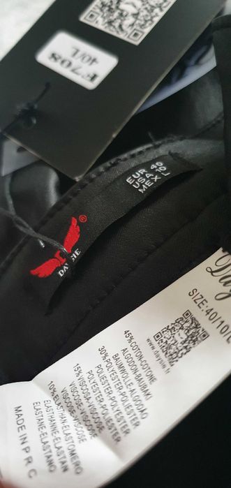 NEW skórka mini spódniczka metki czarna DAYSIE S M L 36 38