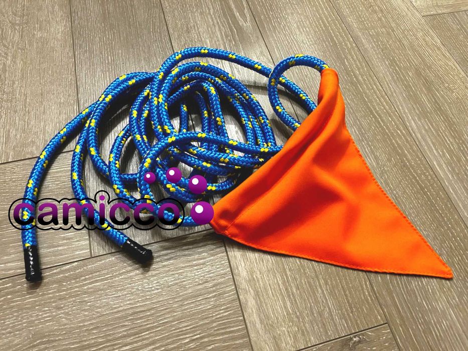 Lina animacyjna 10 m MOCNA sznurek do przeciągania z zakończeniami PL