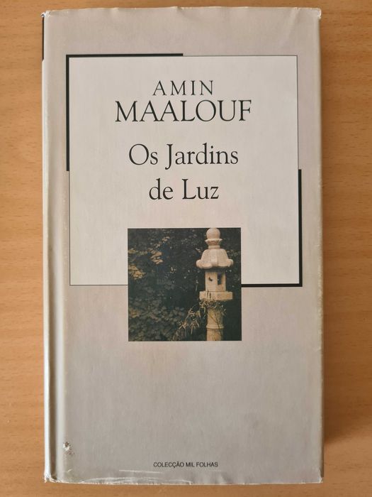 Livro "Os Jardins de Luz" de Amin Maalouf