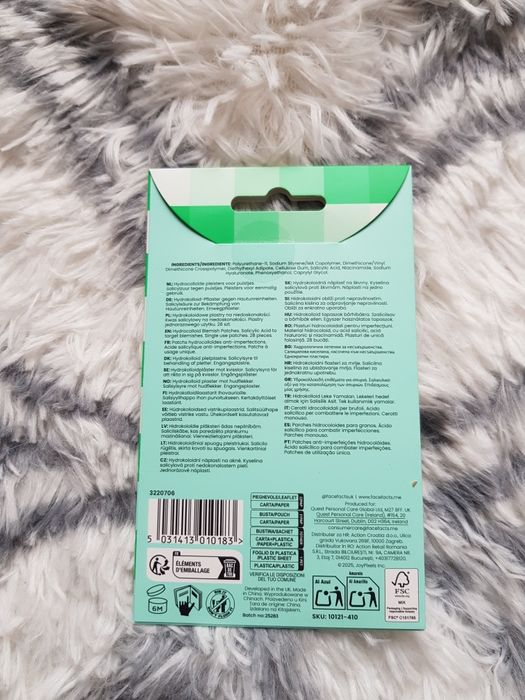 Hydrokoloidowe plastry na wypryski