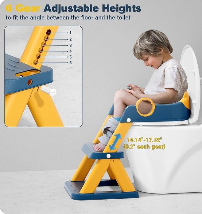 Dziecięce składane krzesełko do toalety  - Potty training Seat