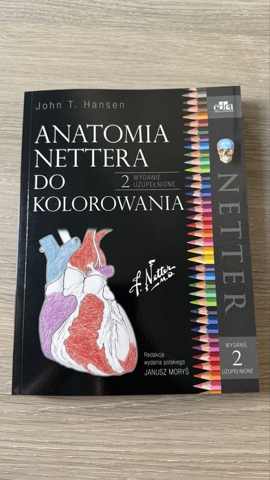 Anatomia Nettera do kolorowania