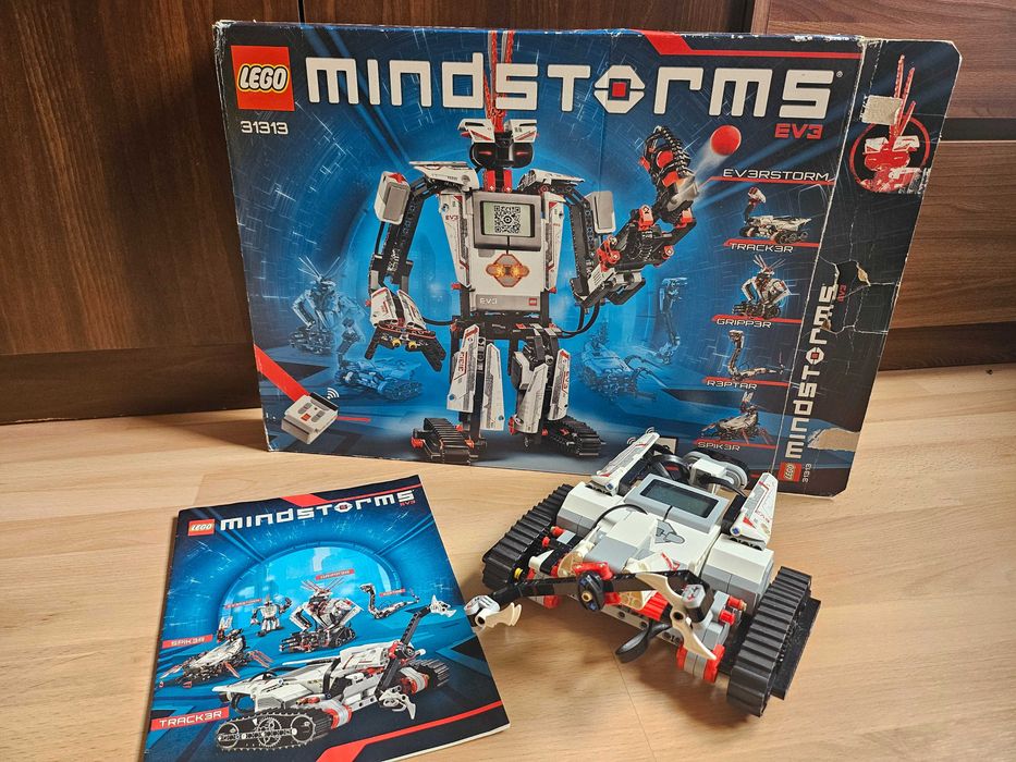 LEGO 31313 Mindstorms Ev3 ROBOT + sorter do klocków i książki