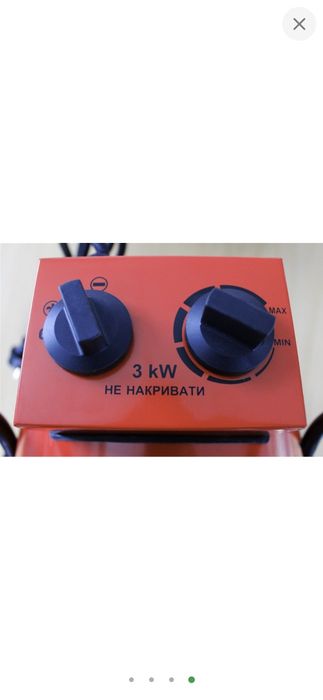 Теплова гармата (тепловентилятор) VULKAN 3кВт 220В TSE-30G