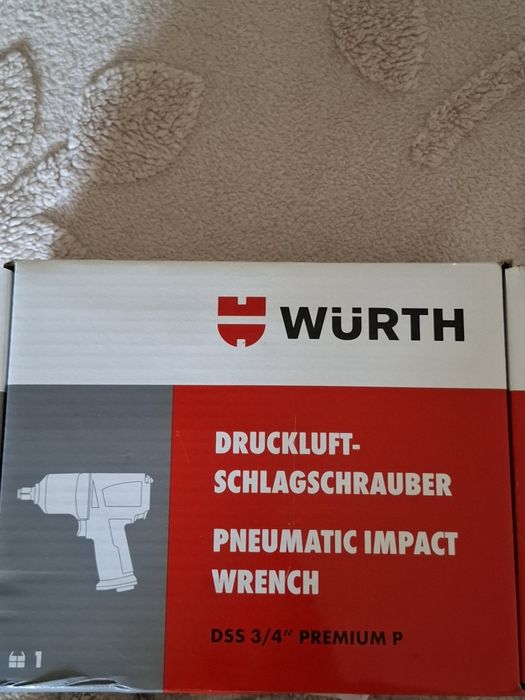 Пневмотический ударный гайковерт