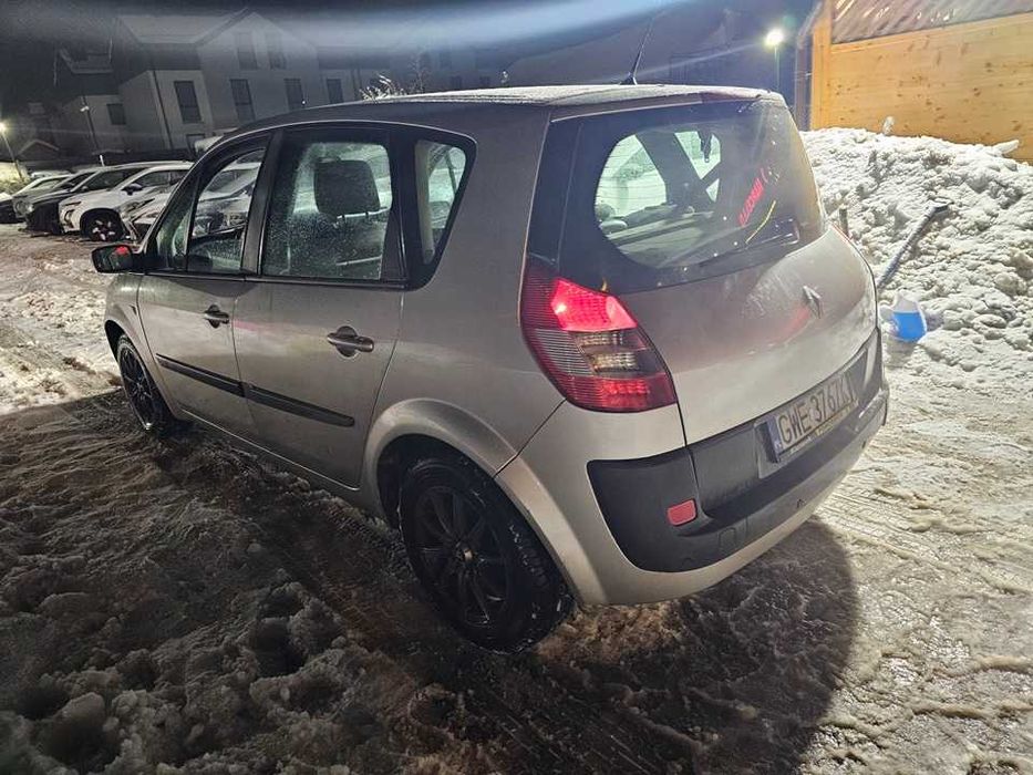 Renault Scenic 2006r/1.6benzyna/112KM/opłaty na długo/opony zimowe