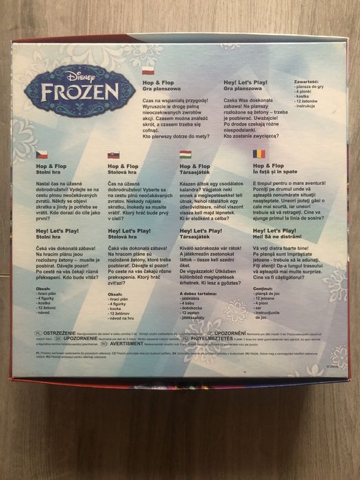 Gra planszowa Trefl Hop&Flop Kraina Lodu