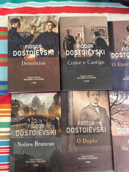 livros dostoievski NOVOS