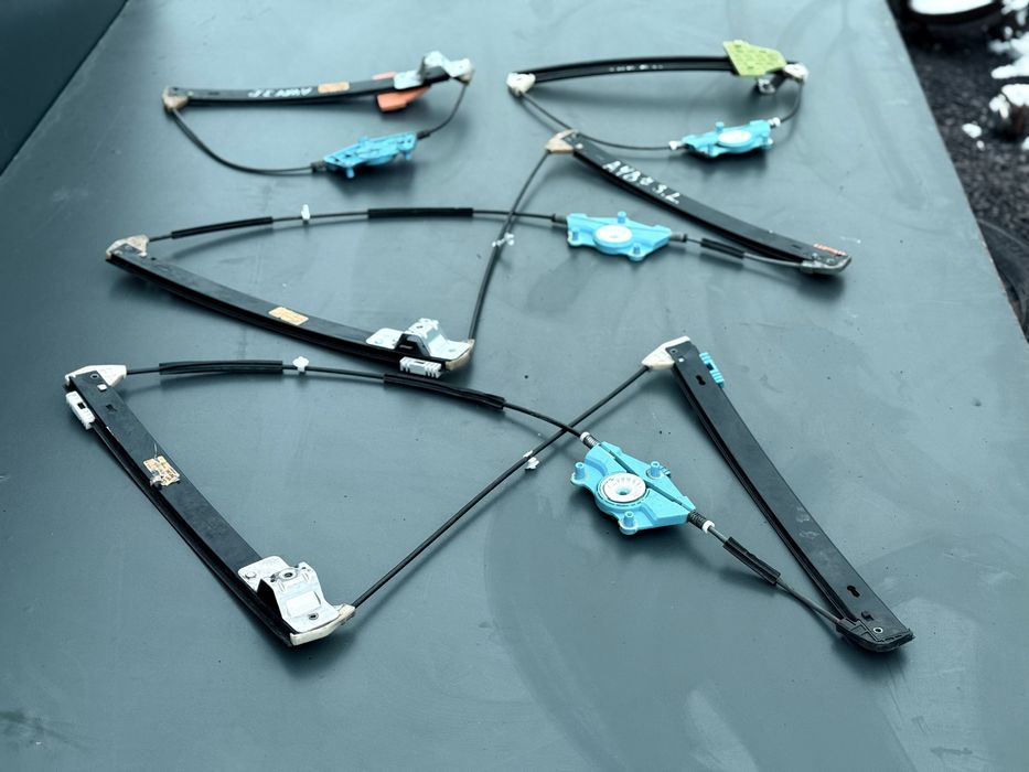 Склопідйомник Ауді А4 Б6 7 перід зад Audi A4 B6 7 механізми розборка