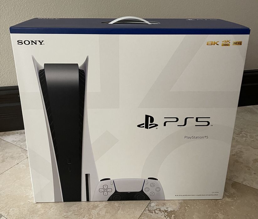 Ігрова приставка New Playstation 5 +(PS 5) Console Blu-ray Disc System