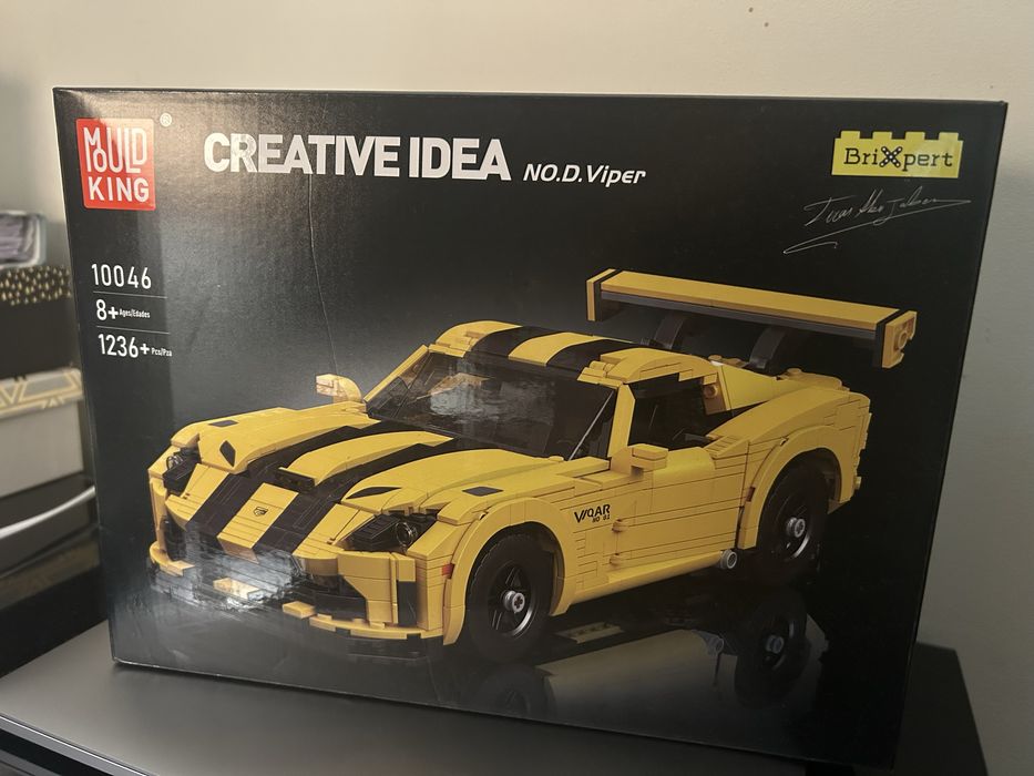Klocki Mould King 10046 Dodge Viper – NOWY, 1236 elementów