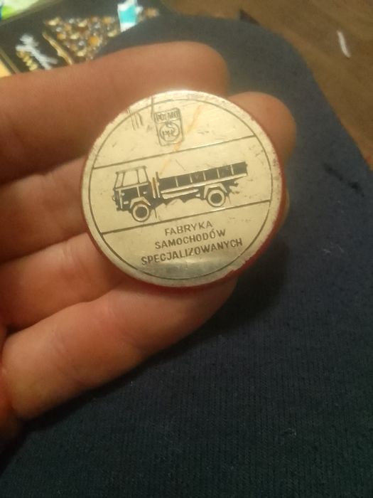 Przypinka SHL pamiątka