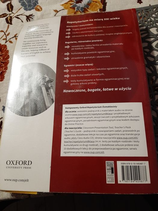 Oxford repetytorium dla ósmoklasisty