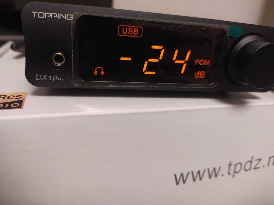 ЦАП Підсилювач-навушників Topping Dx3 Pro