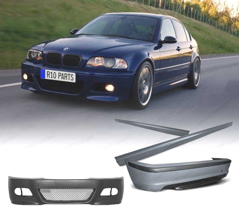 KIT CARROÇARIA BMW E46 BERLINA 98-05 LOOK M3