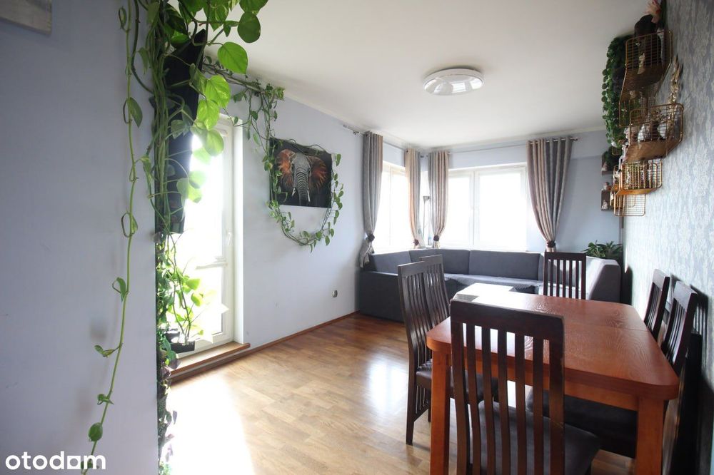 Czteropokojowe mieszkanie | 77 m² | Dwupoziomowe | Osobna kuchnia