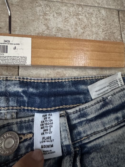 Джинси denim 152 р