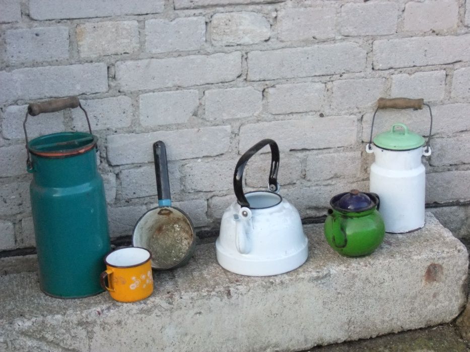 Zestaw naczyń lata 80-te