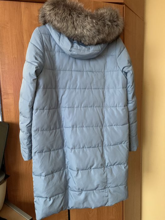 Puchowa zimowa kurtka