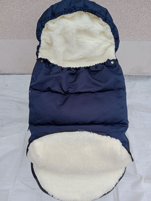 Śpiworek do wózka "-WEŁNA MERYNOS !! 105/50cm CENA PRODUCENTA
