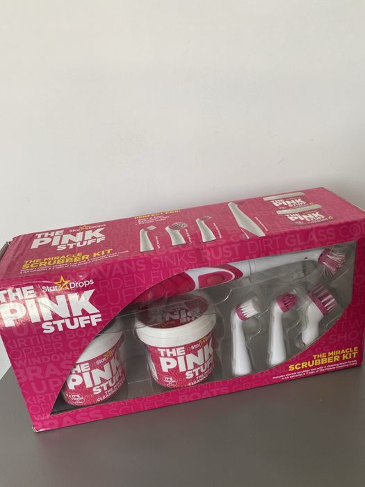 Zestaw czyszczenia PINK STUFF pasta szczoteczka