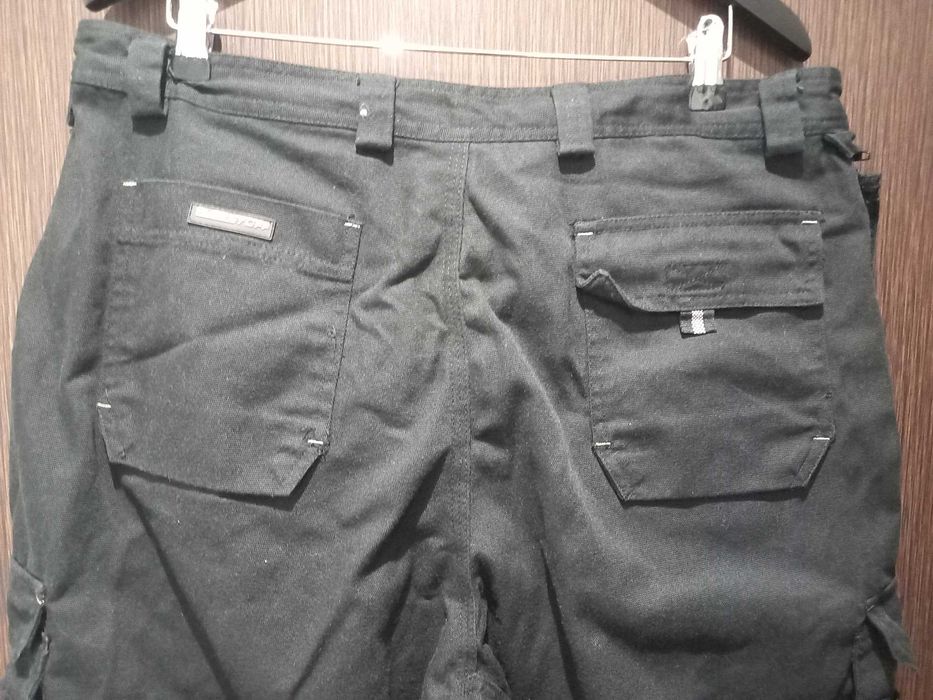 Spodnie robocze Tuff Stuff W38L30, czarne Cordura