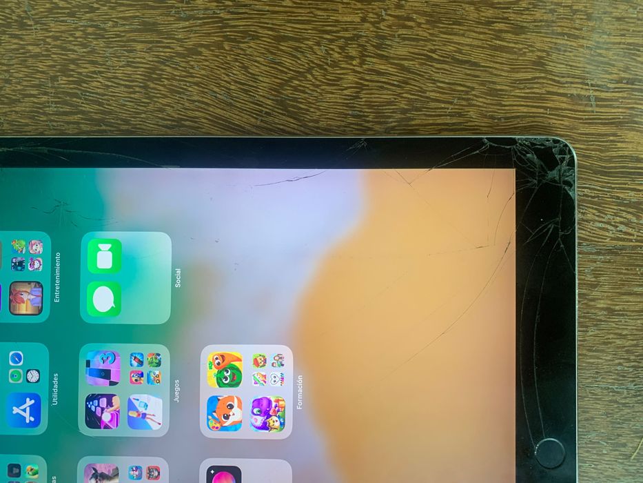 iPad Pro 12.9 2ª geração 64GB – Ecrã partido mas liga e funciona