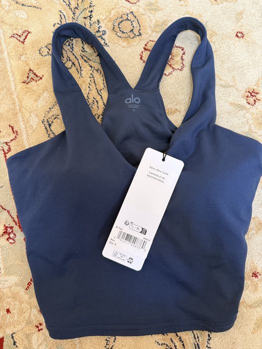 Майка Топ Alo Airbrush Real Bra Tank Оригінал