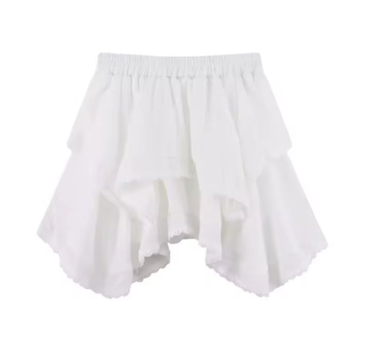 Нова біла спідниця