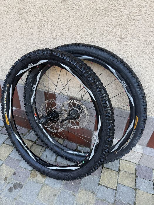 Вілсет 26 Shimano Deore XT з покришками Continental Gravity