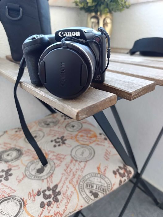 Canon PowerShot SX430 IS Wi-Fi + Bolsa + Tripé + Carregador