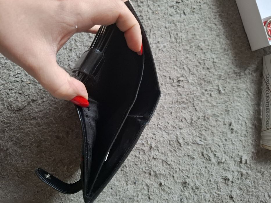 Portfel meski czarny