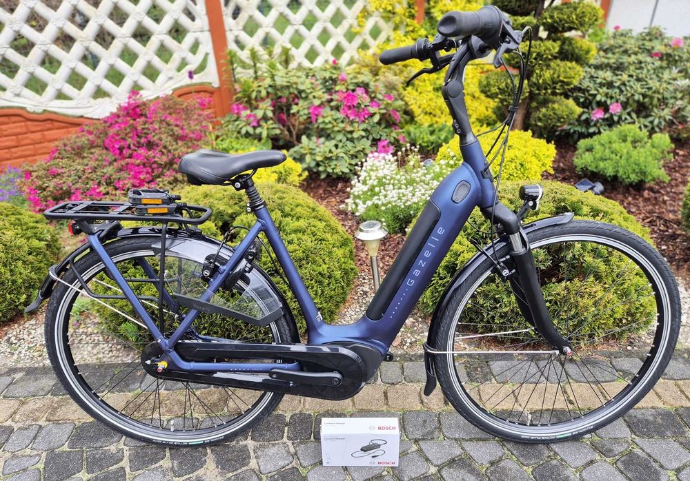 Rower elektryczny GAZELLE Arroyo Elite C7+ M/53cm 253 km, JAK NOWY !!!