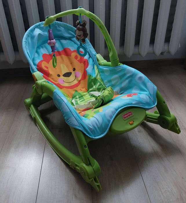 Leżaczek Bujaczek Fotelik 3W1 Fisher Price