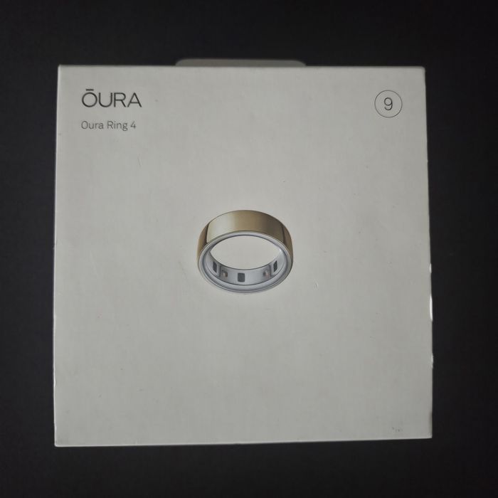 Oura Ring 4 - Dourado/Gold - Tamanho 9 (Como Novo)