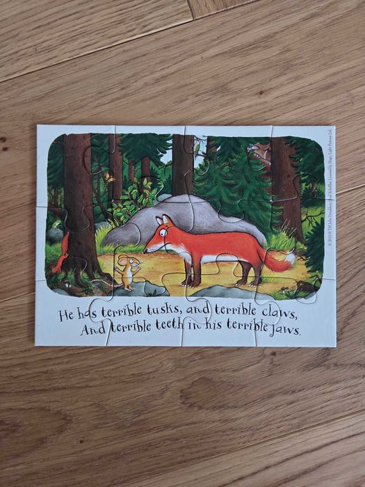 Puzzle Gruffalo dla dziecka od 3 lat