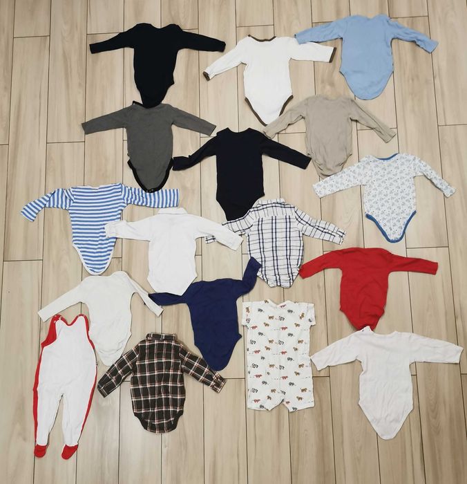 Body z długim rękawem r. 80/86