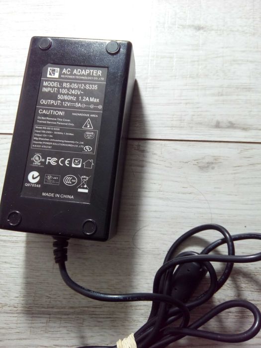 Блок питания освещение 12 вольт 2.5 ампер.  5 ампер