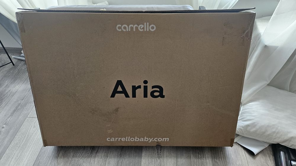 Приставне дитяче ліжечко Carrello Aria CRL-16402 2в1