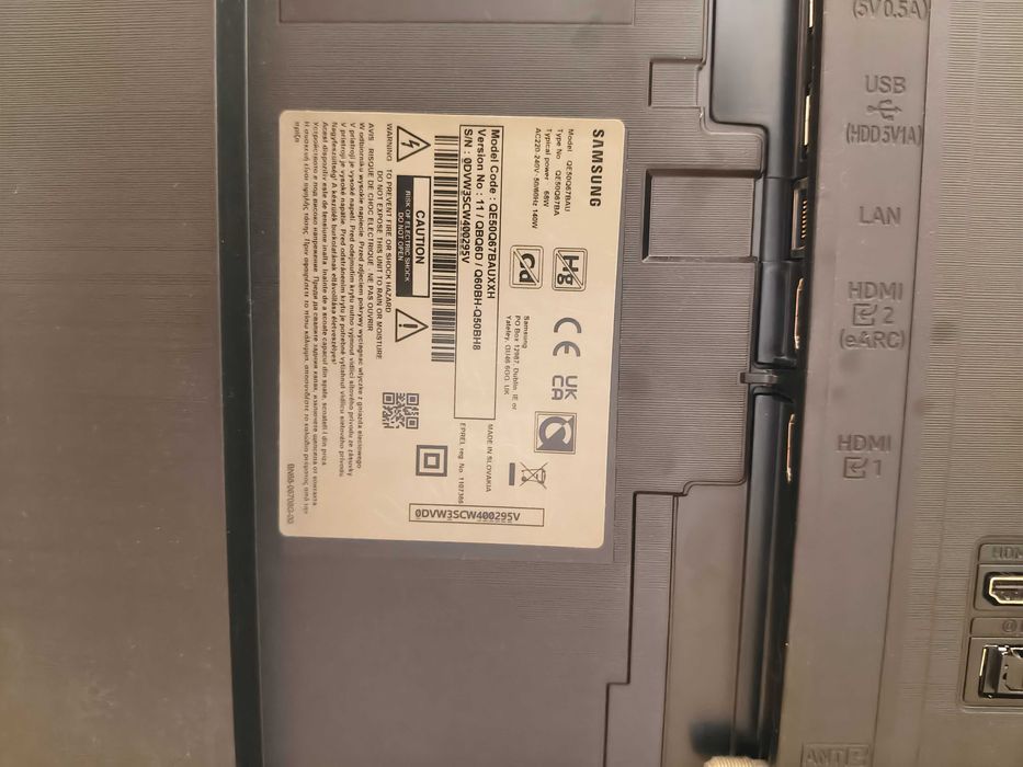 Sprzedam telewizor Samsung QE50Q67BAUXXH 4K LED